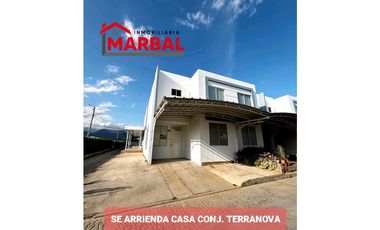 SE ARRIENDA CASA CONJUNTO CERRADO TERRANOVA