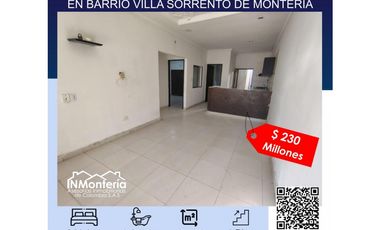 SE VENDE CASA EN BARRIO VILLA SORRENTO DE MONTERIA