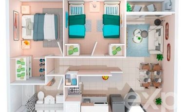 Departamento en Arriendo en Metro Lo Cruzat