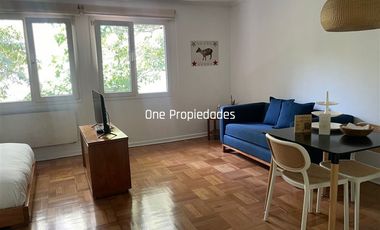 Departamento en Arriendo en Las Achiras| Pocuro | luminoso| 1 Ambiente| Suite| Amoblado