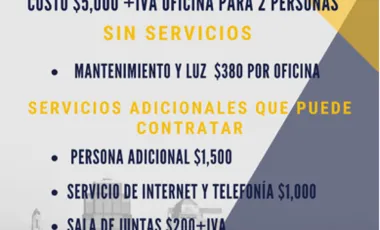 Oficina en renta en San Lucas Tepetlacalco, Tlalnepantla de Baz, México