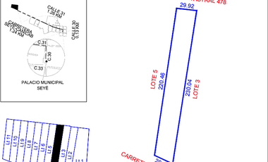 Terreno(5) en Venta en Haciendas de Yucatán, Seyé