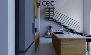 CASA EN PREVENTA, 2 PLANTAS,  2 RECÁMARAS, 2.5 BAÑOS, COCHERA PARA 2 AUTOS.