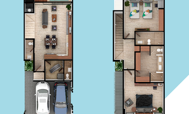 Casa en Renta en Privada Luana, Norte de Mérida