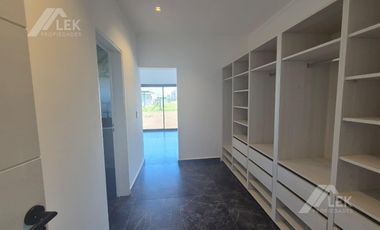 CASA 4 AMBIENTES A ESTRENAR EN BARRIO SAN PABLO, PILAR, VENTA  EN UNA SOLA PLANTA