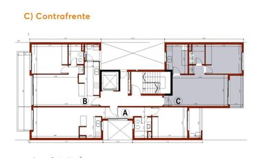 Departamento de un dormitorio a estrenar en  47 entre 17 y 18 - LA PLATA