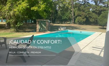 Quinta en 20 De Junio