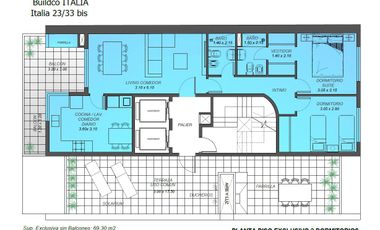 Venta/Financiacion Departamento Semipiso 2 Dormitorios Suite Amenities. Rio