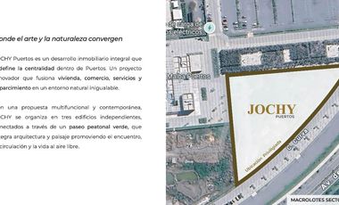 PUERTOS | JOCHY | Edificio Bosque - venta Departamento 2 ambientes    cochera
