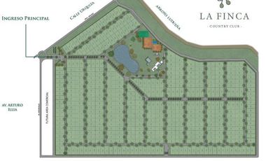 Terreno en VENTA en La Finca Country Club en Funes