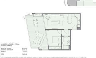 Oportunidad Palermo 2 ambientes 100% diseño con amenities