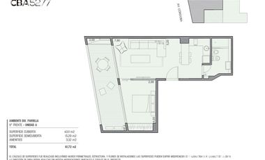 Oportunidad Palermo 2 ambientes 100% diseño con amenities