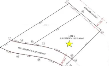 Terreno en renta en Plutarco Elias Calles, Monterrey, Nuevo León