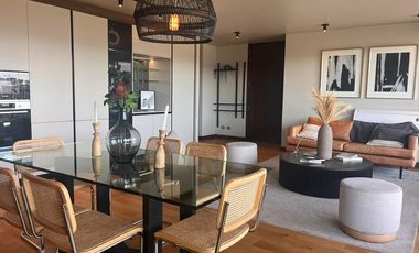 Arriendo ESPECTACULAR 2D+3B Amoblado Vitacura