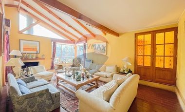 Casa 6D en El Arrayán, terreno 10.300 m²