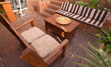 Alquiler Temporario de Duplex Penthouse Equipado 4 Ambientes + Dependencia - Terraza y piscina propia