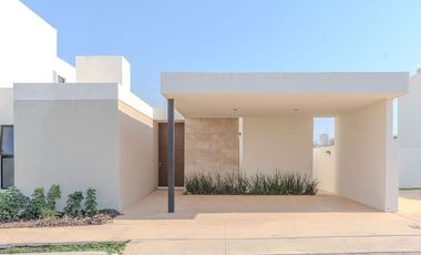 Casa en venta en privada en Conkal en Merida Yucatán.