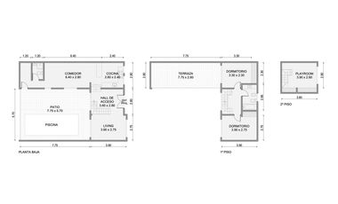 Lisandro Mendez 3400. Triplex en venta de 4 amb. Pileta. Remedios de Escalada.