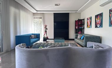 Casa a la laguna en Cabos del Lago, 4 suites y espectacular playroom estilo Hard Rock