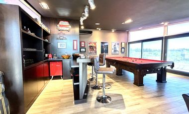 Casa a la laguna en Cabos del Lago, 4 suites y espectacular playroom estilo Hard Rock