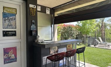 Casa a la laguna en Cabos del Lago, 4 suites y espectacular playroom estilo Hard Rock