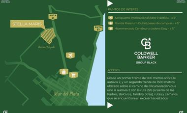 VENTA DE LOTES EN BARRIO COMARCAS DE STELLA MARIS ESTACION CAMET