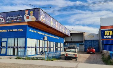 ALQUILER:  GALPON  C/ OFICINAS - FRENTE RUTA 22 - GRAL ROCA
