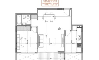 Departamento - S.Martin(Ctro)