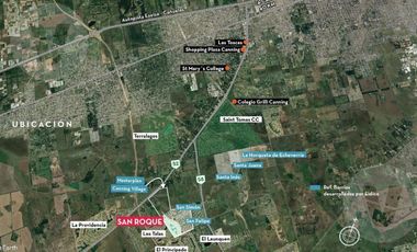 Venta Lote en San Roque, Village Canning. Totalmente abonado. 672mts. OPORTUNIDAD