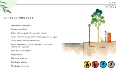 Venta Lote en San Roque, Village Canning. Totalmente abonado. 672mts. OPORTUNIDAD