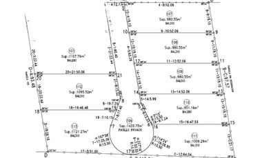 VENTA LOTES | ANISACATE | 1000 M2 | LUZ Y ESCRITURA