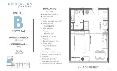 Edificio Residencial Estilo Boutique de Cuatro Pisos