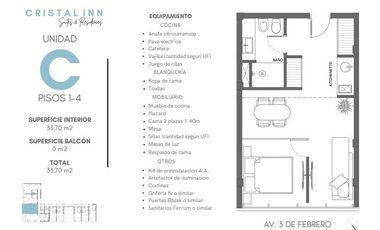 Edificio Residencial Estilo Boutique de Cuatro Pisos
