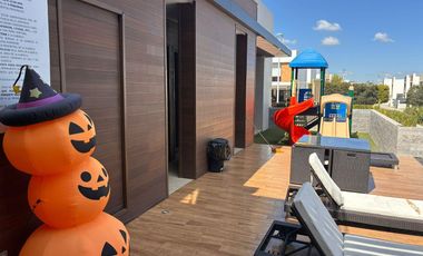 Casa en condominio en venta con roof garden en zibata queretaro