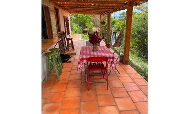 ARRIENDO CASA SEMI - AMOBLADA - CAÑUELA - VILLA DE LEYVA