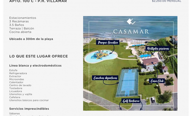 Venta de apartamento en Casamar (PH Villamar) GTA