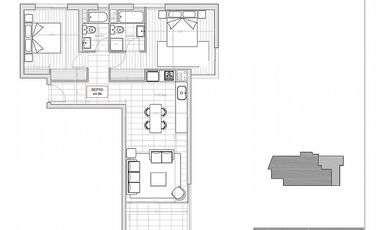 REBAJADO PRECIOSO DEPARTAMENTO,  VISTA ESPECTACULAR