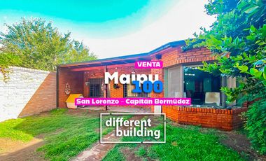 Casa de Tres Dormitorios en Venta en Capitan Bermudez con cochera y patio