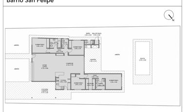 Casa en venta en  Barrio San Felipe Canning