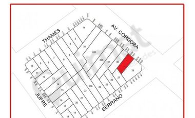 Excelente Terreno en Villa Crespo- Lideres en Terrenos