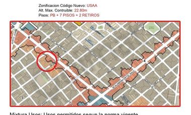 Excelente Terreno en Villa Crespo- Lideres en Terrenos