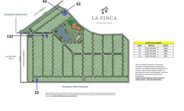 Terreno en  Barrio privado Las Fincas   - Tenis - Lago - futbol