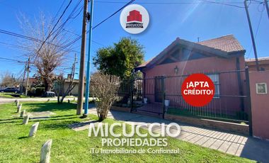 Casa en venta, San Juan N°915 esq. Castelli, Ing. Maschwitz. APTA CREDITO