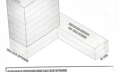 Cochera en venta ideal para desarrollo inmboliario