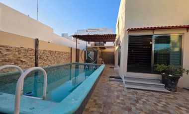 CASA EN RENTA CON PANELES SOLARES  EN CIUDAD DEL CARMEN, CAMPECHE.