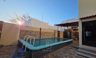 CASA EN RENTA CON PANELES SOLARES  EN CIUDAD DEL CARMEN, CAMPECHE.