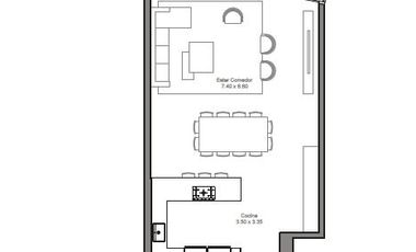 Departamento venta, penthouse en V.Lopez-Vias/Rio, a estrenar