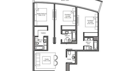 Departamento venta, penthouse en V.Lopez-Vias/Rio, a estrenar