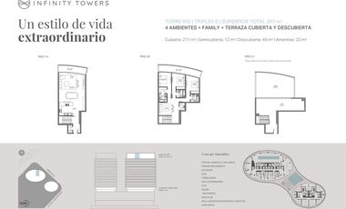 Departamento venta, penthouse en V.Lopez-Vias/Rio, a estrenar