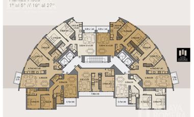 Venta Departamento  2 ambientes Altos Porteños vista a los jardines de las torres